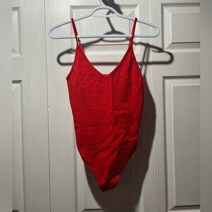 Aritzia v-neck bodysuit